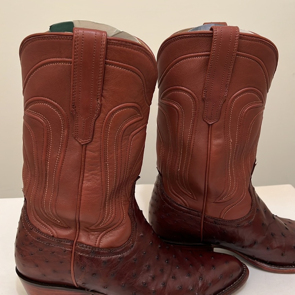 Tecovas cowgirl boots, size 9.5, brown - Picture 9 of 14